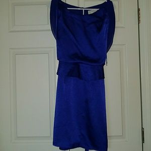 Blue cocktail dress lightly worn